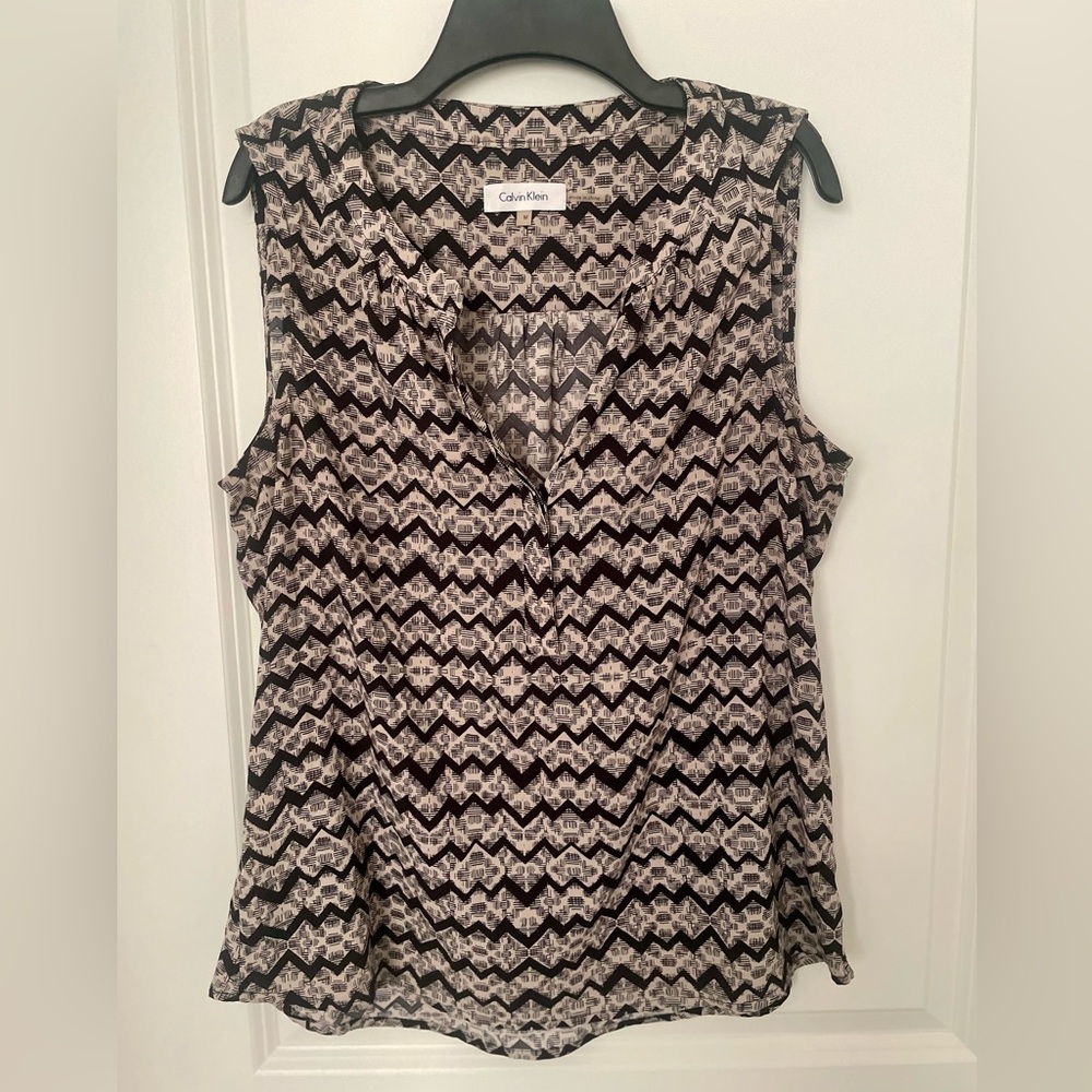 Calvin Klein Sleeveless Blouse
